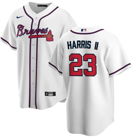 Michael Harris ll Atlanta Braves ll home white jersey