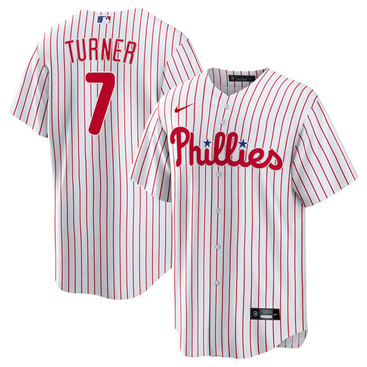 Trea Turner Philadelphia Phillies home jersey