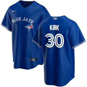 Alejandro Kirk Toronto Blue Jays road blue jersey