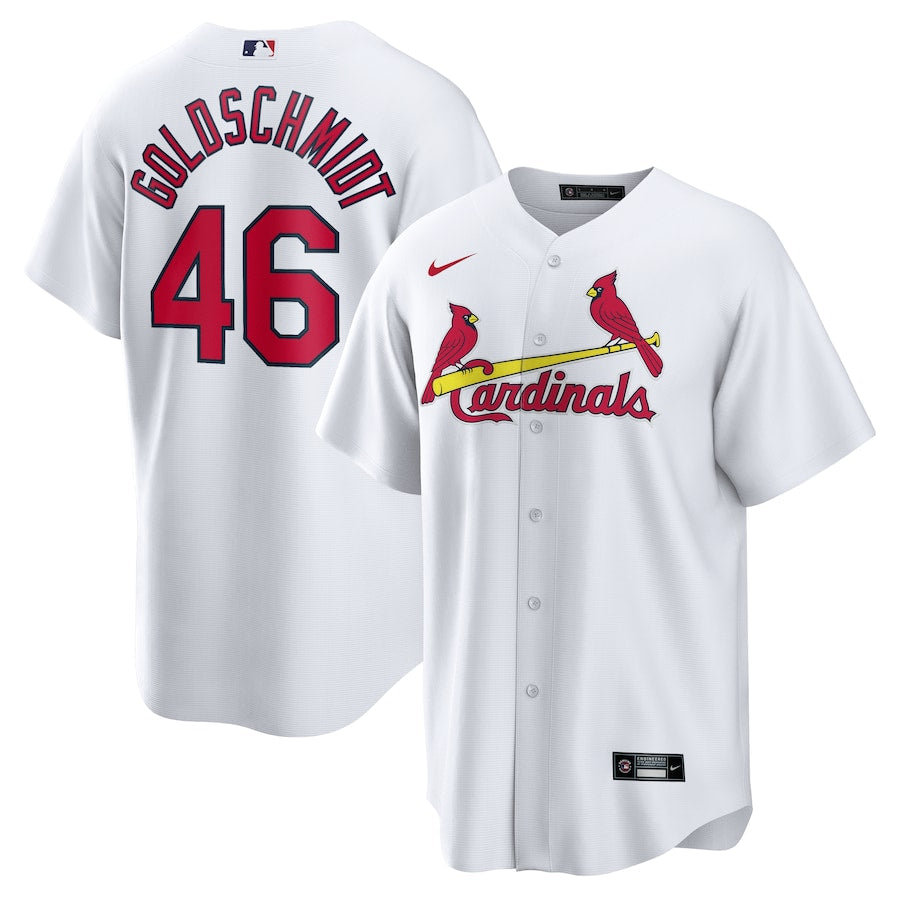 Paul Goldschmidt St. Louis Cardinals home white jersey