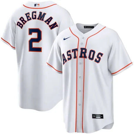 Alex Bregman Houston Astros home white jersey