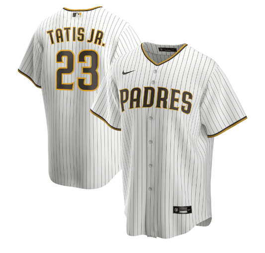 Fernando Tatis Jr. San Diego Padres home white jersey