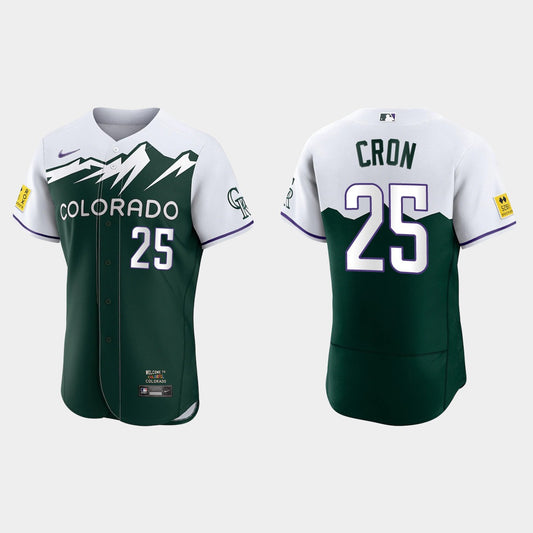 CJ Cron Colorado Rockies city connect jersey