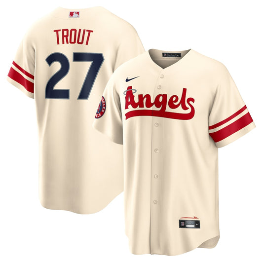 Mike Trout Los Angeles Angels city connect jersey