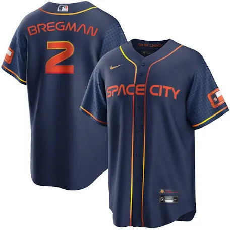 Alex Bregman Houston Astros city connect jersey