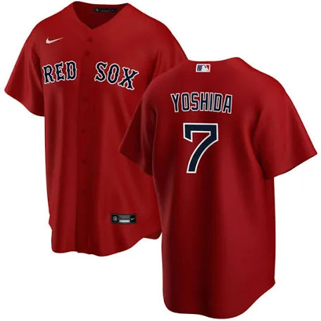 Masataka Yoshida Boston Red Sox red alternate jersey