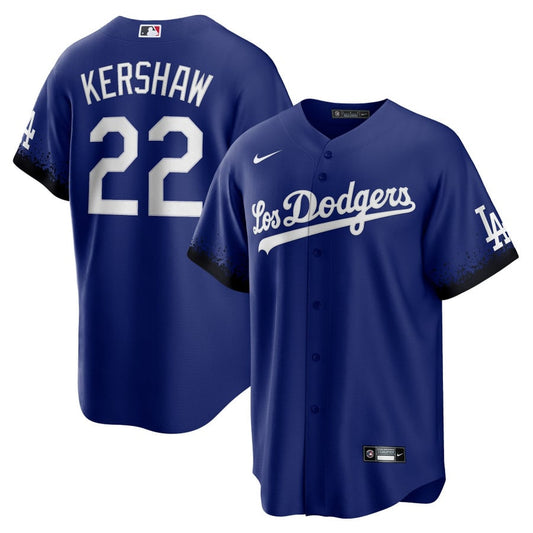 Clayton Kershaw Los Angeles Dodgers city connect jersey